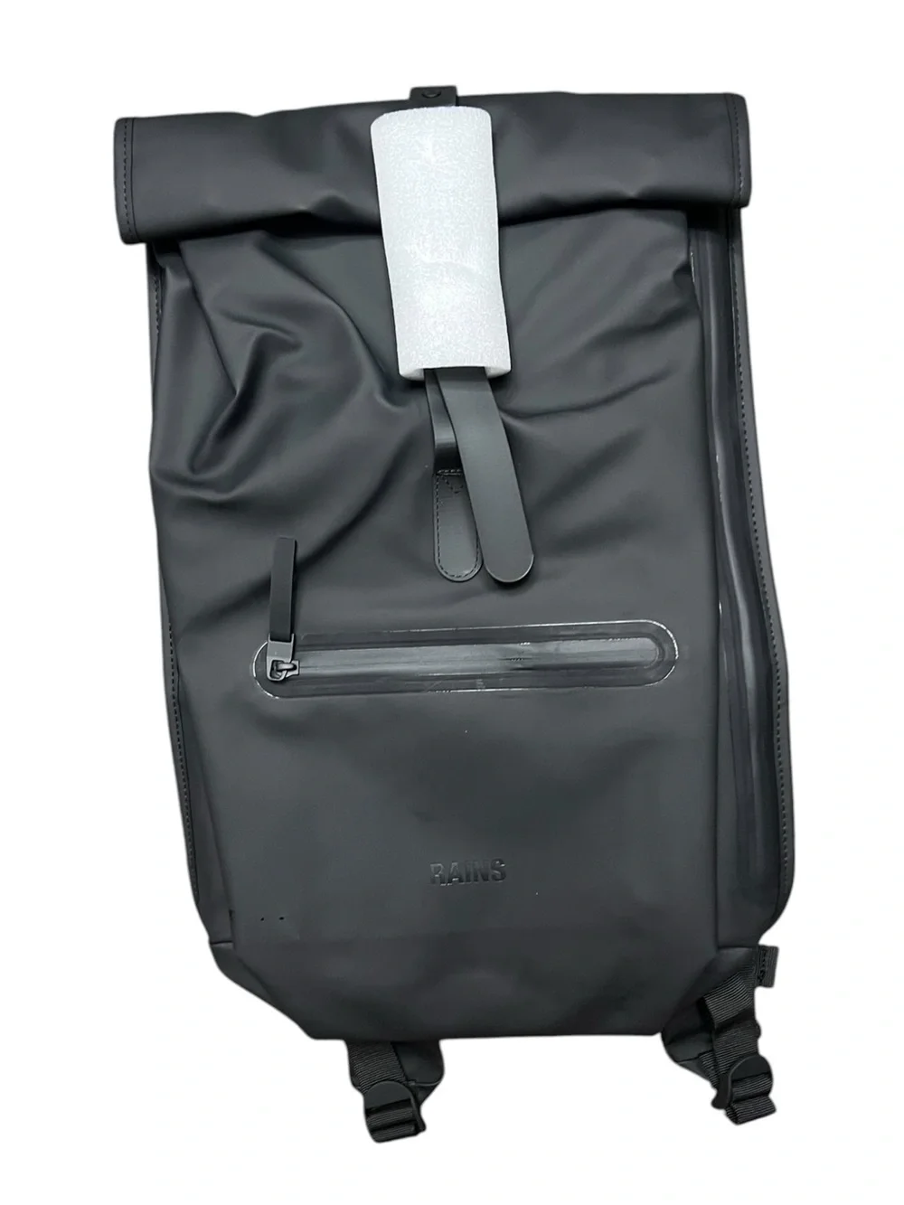 🌻NEW w.Tag RAINS Rolltop Rucksack Backpack Waterproof Roll Top Laptop Bag $150